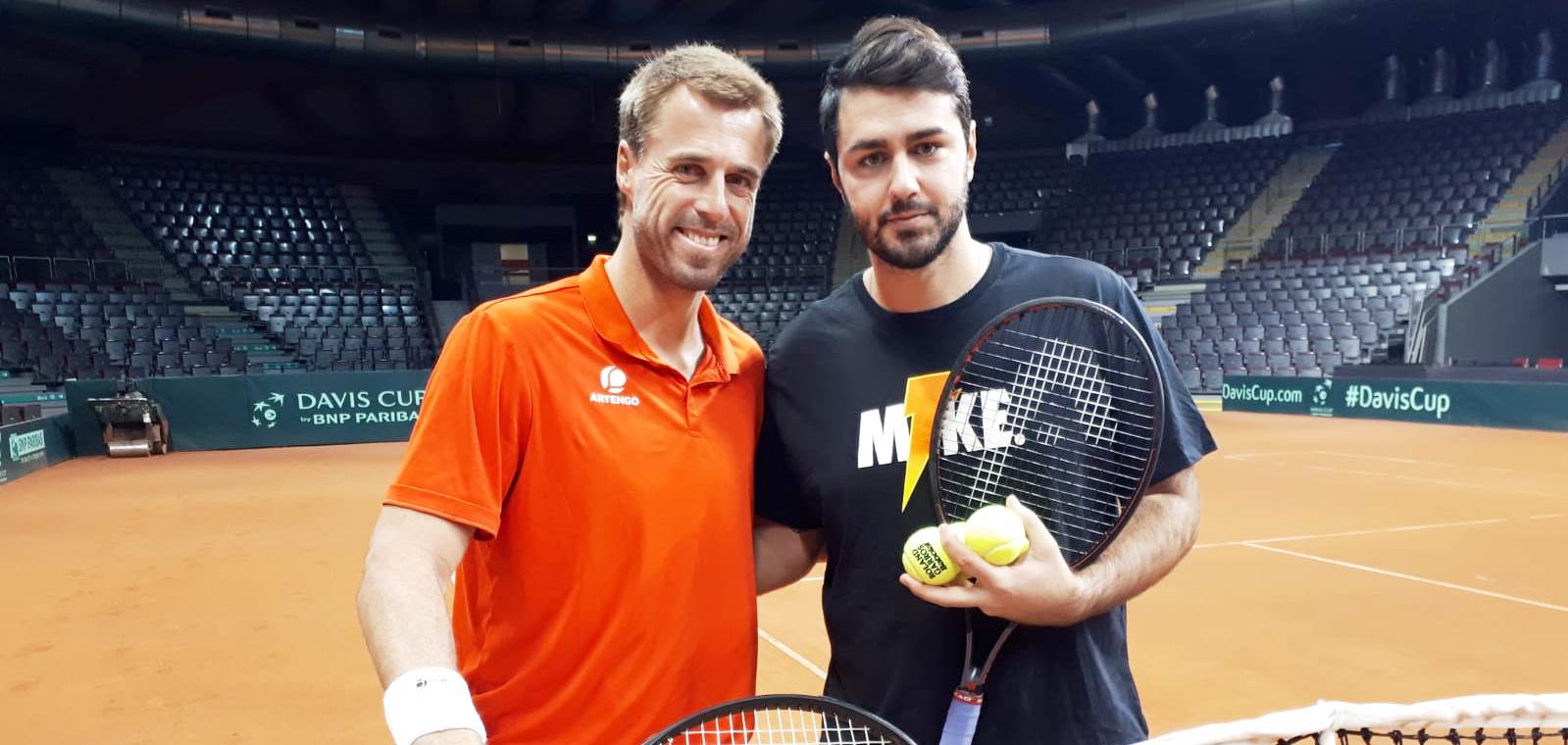 ÖTV Oliver Marach testete sich und den Center Court