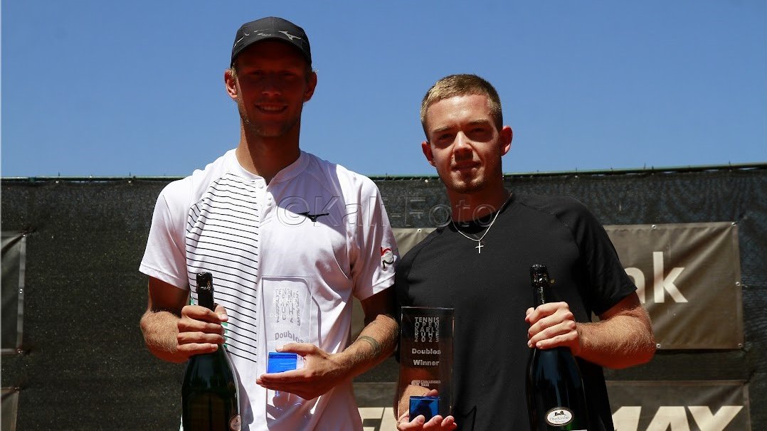 Oberleitner si v Karlsruhe vybojoval druhý dvojitý titul ATP Challenger